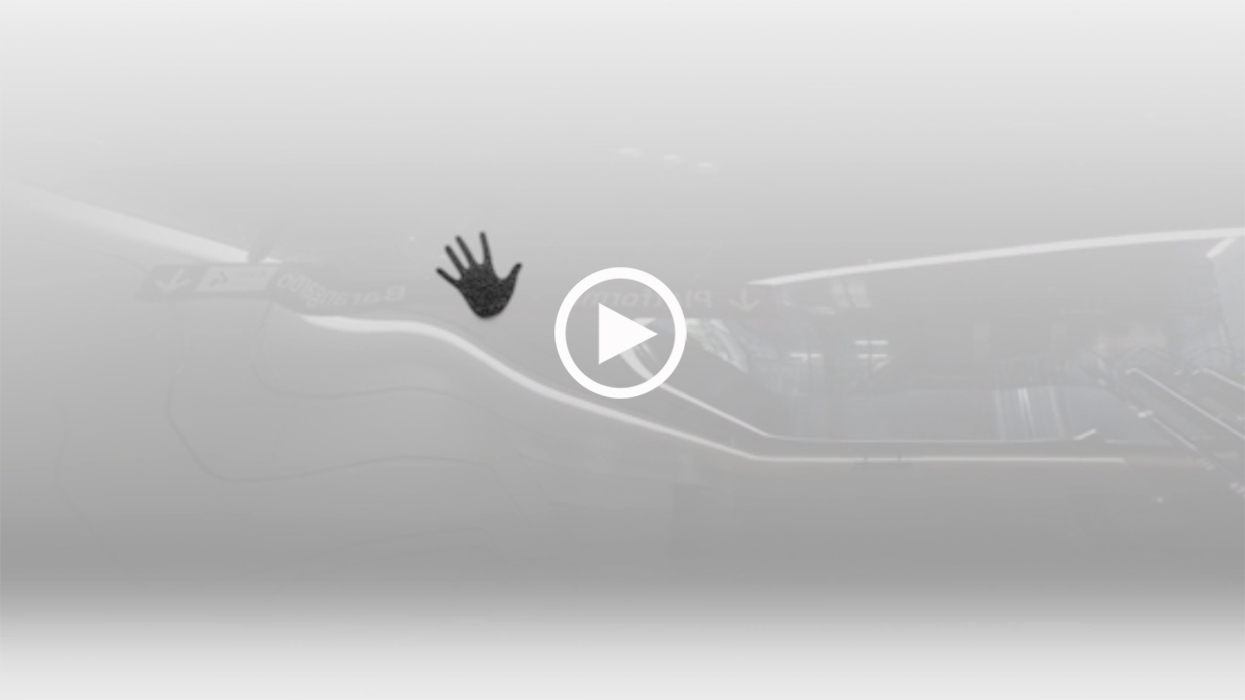 hand flexing glazing